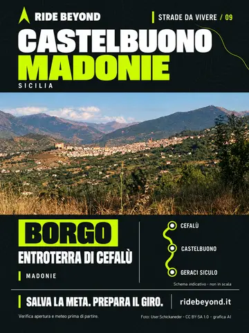 Grafica RIDE BEYOND · Castelbuono