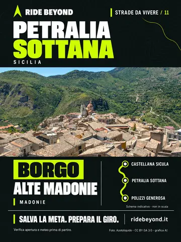 Grafica RIDE BEYOND · Petralia Sottana