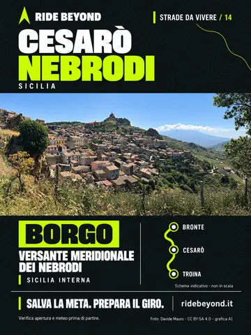 Grafica RIDE BEYOND · Cesarò