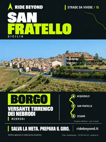 Grafica RIDE BEYOND · San Fratello