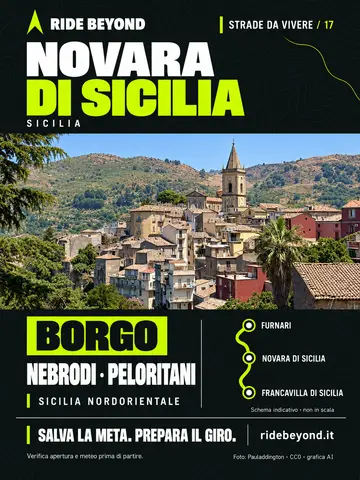 Grafica RIDE BEYOND · Novara di Sicilia