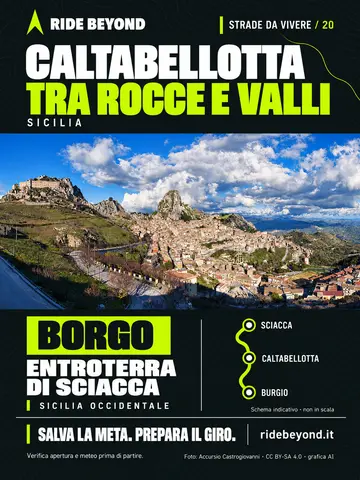 Grafica RIDE BEYOND · Caltabellotta