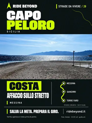 Grafica RIDE BEYOND · Capo Peloro