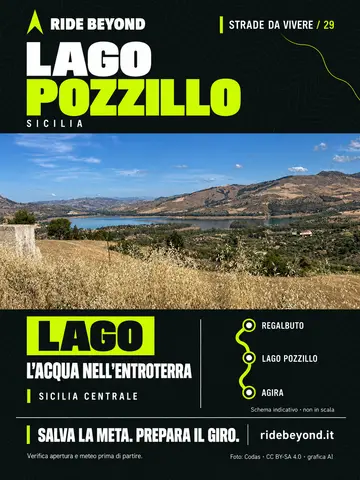 Grafica RIDE BEYOND · Lago Pozzillo