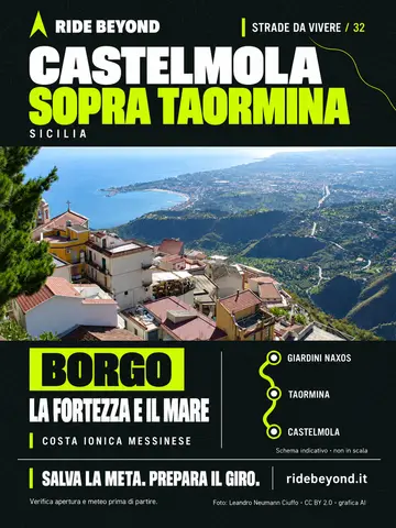 Grafica RIDE BEYOND · Castelmola
