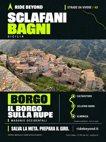 Grafica RIDE BEYOND · Sclafani Bagni