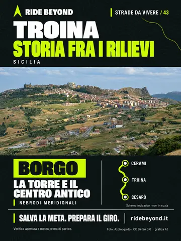 Grafica RIDE BEYOND · Troina