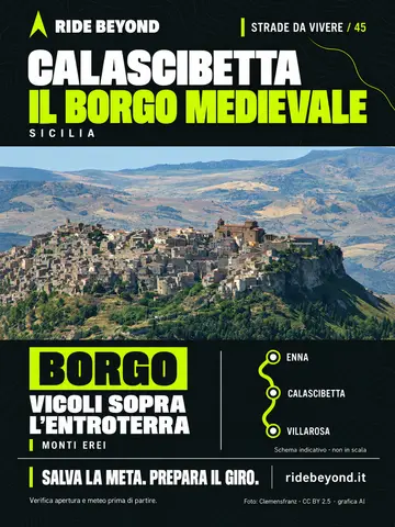 Grafica RIDE BEYOND · Calascibetta