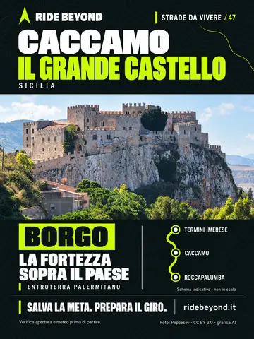 Grafica RIDE BEYOND · Caccamo