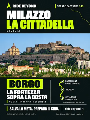 Grafica RIDE BEYOND · Milazzo · Cittadella