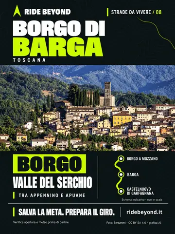 Grafica RIDE BEYOND · Barga