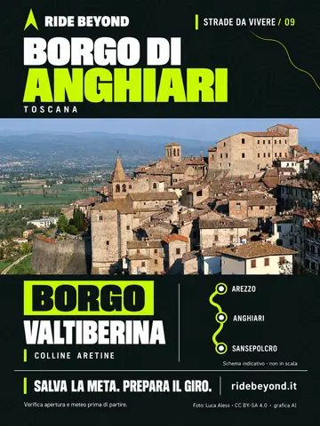 Grafica RIDE BEYOND · Anghiari