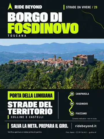 Grafica RIDE BEYOND · Fosdinovo