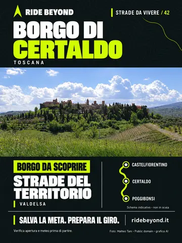 Grafica RIDE BEYOND · Certaldo