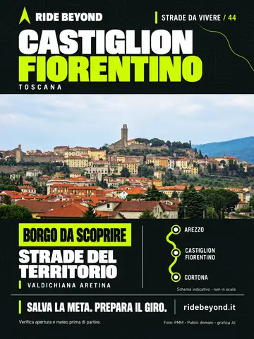 Grafica RIDE BEYOND · Castiglion Fiorentino