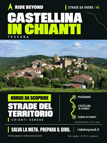 Grafica RIDE BEYOND · Castellina in Chianti