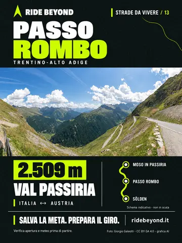 Grafica RIDE BEYOND · Passo Rombo