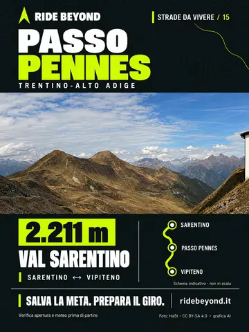 Grafica RIDE BEYOND · Passo Pennes