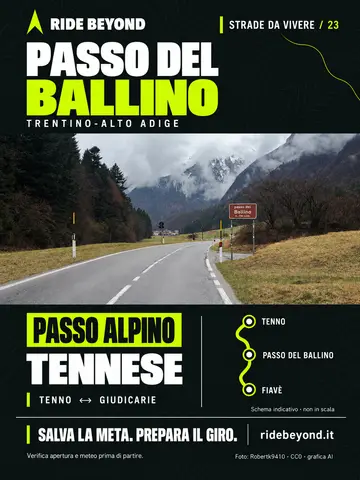 Grafica RIDE BEYOND · Passo del Ballino