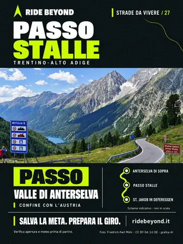 Grafica RIDE BEYOND · Passo Stalle