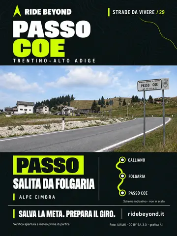 Grafica RIDE BEYOND · Passo Coe
