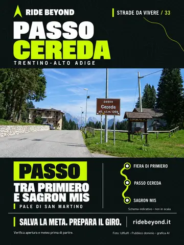 Grafica RIDE BEYOND · Passo Cereda