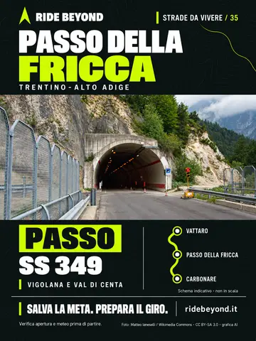 Grafica RIDE BEYOND · Passo della Fricca