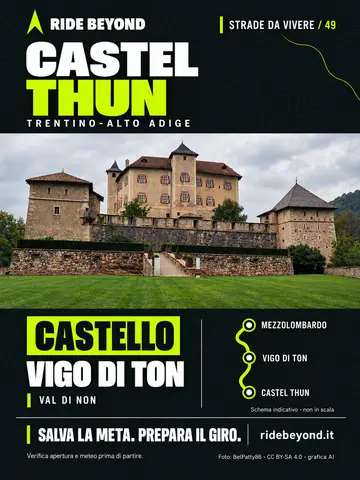 Grafica RIDE BEYOND · Castel Thun