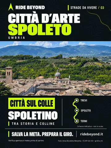 Grafica RIDE BEYOND · Spoleto