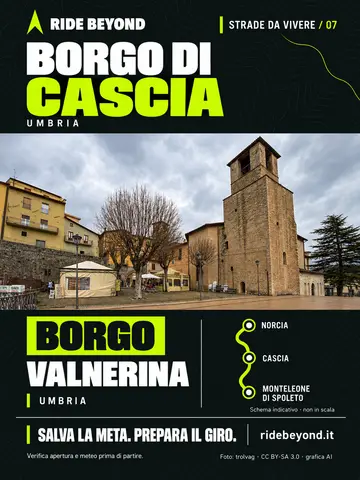 Grafica RIDE BEYOND · Cascia