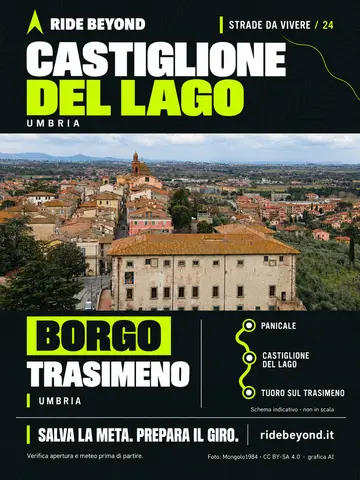 Grafica RIDE BEYOND · Castiglione del Lago