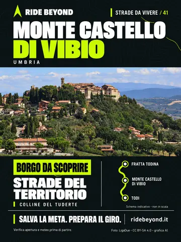 Grafica RIDE BEYOND · Monte Castello di Vibio