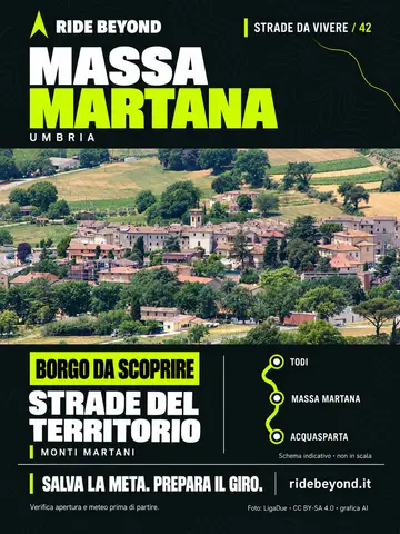 Grafica RIDE BEYOND · Massa Martana