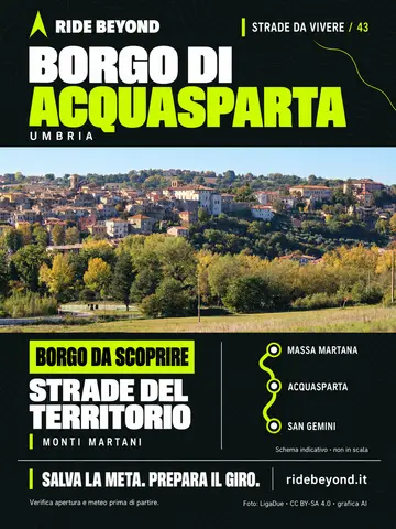 Grafica RIDE BEYOND · Acquasparta
