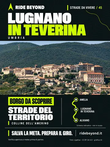 Grafica RIDE BEYOND · Lugnano in Teverina