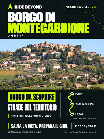 Grafica RIDE BEYOND · Montegabbione