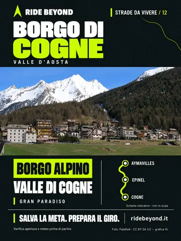 Grafica RIDE BEYOND · Cogne