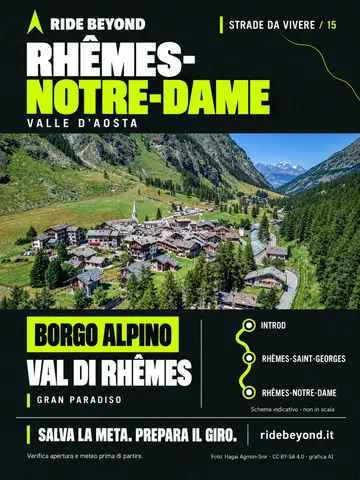 Grafica RIDE BEYOND · Rhêmes-Notre-Dame