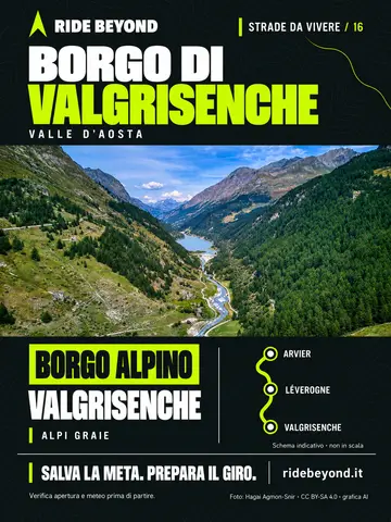 Grafica RIDE BEYOND · Valgrisenche