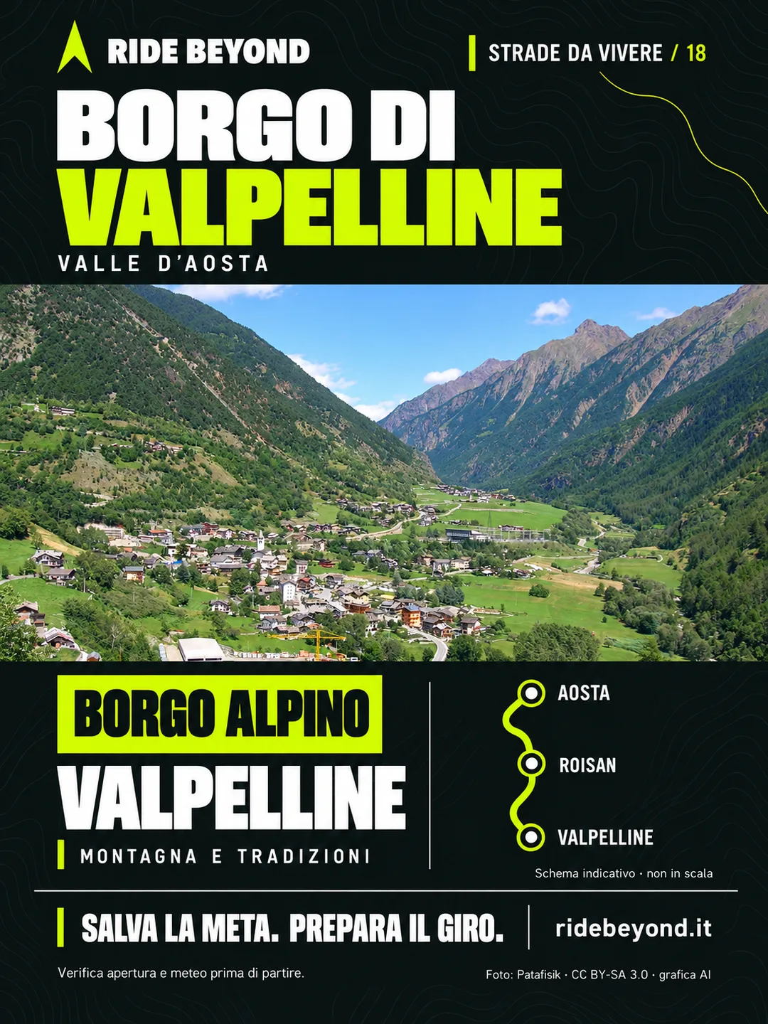 Grafica RIDE BEYOND · Valpelline, Valle d’Aosta