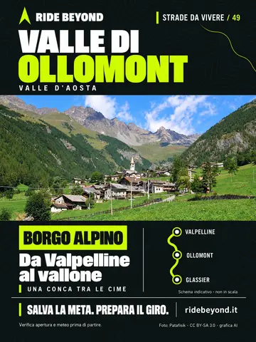 Grafica RIDE BEYOND · Ollomont