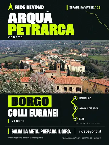 Grafica RIDE BEYOND · Arquà Petrarca