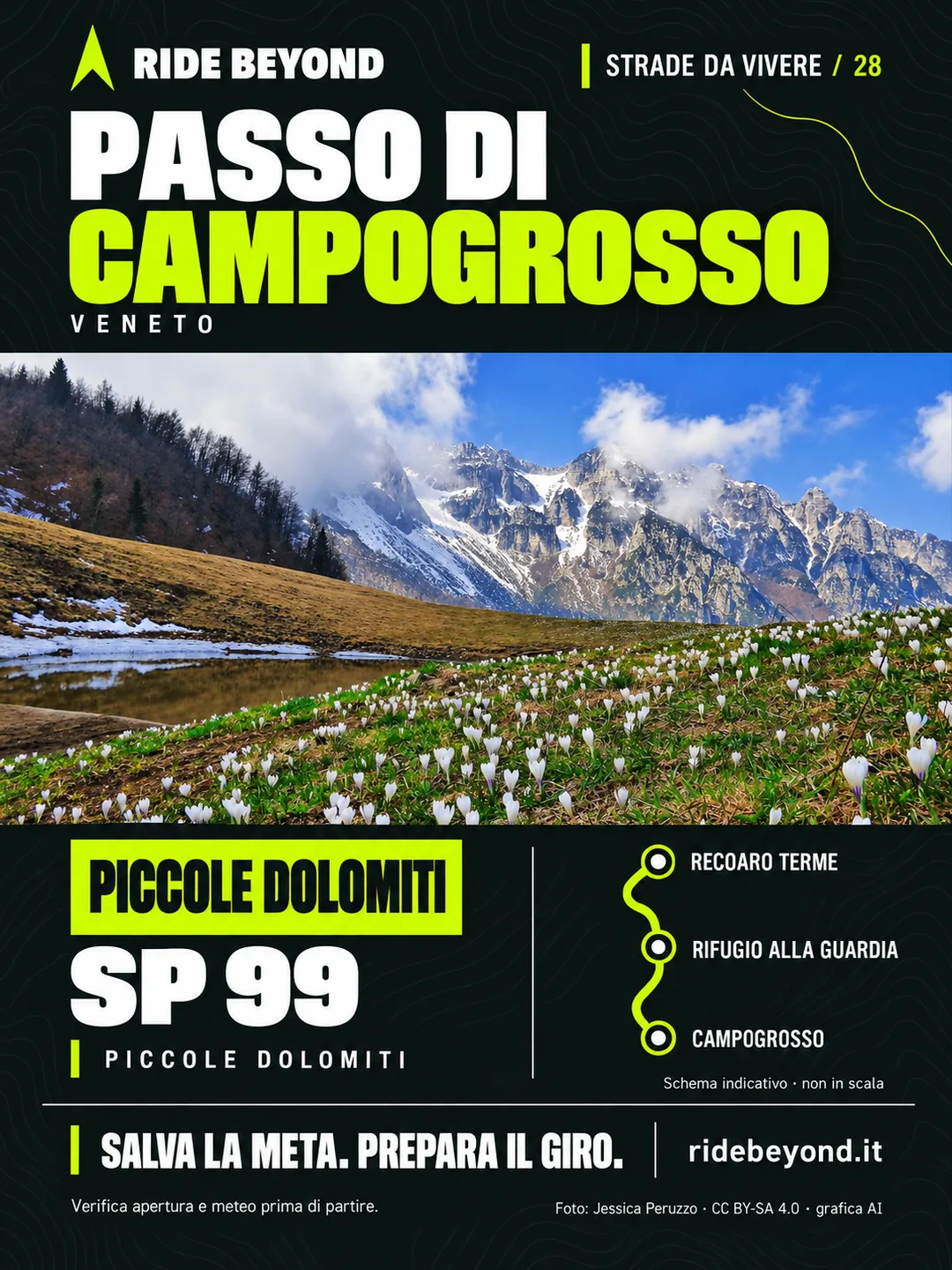 Grafica RIDE BEYOND · Campogrosso · Da Recoaro, Veneto