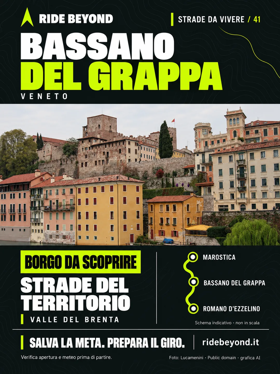 Grafica RIDE BEYOND · Bassano del Grappa, Veneto