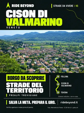 Grafica RIDE BEYOND · Cison di Valmarino